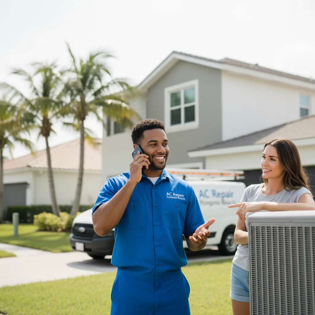 AC Repair Pompano Beach customer support in Cat Spring